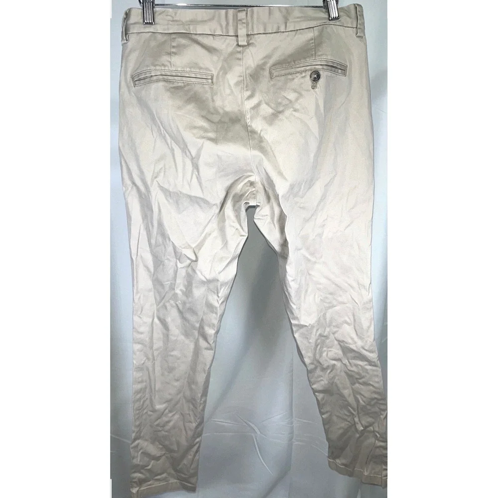 Vineyard Vines Breaker Pant Khaki Chino Stretch Cotton Trousers Preppy 30x32